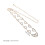 Cinturón De Con Ajustable De Metal Dorado Para Mujer 3