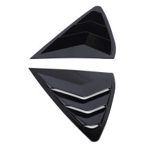 Glanzend zwarte lamellen voor de achterruit (2 stuks) voor de BMW X6 F16 2015-2019