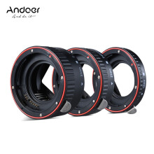 Set of 3 Auto Focus Extension Tubes for Canon SLR 35mm Cameras