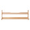 Tabletop Paper Roll Dispenser Wood Easel Drawing Storage Rack Portable 1