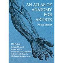 An Atlas of Anatomy for Artists by Fritz Schider Paperback Book