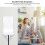 ABS Wall Mount Kit for Satellite Mesh Router V2, White Space-Saving Bracket 4