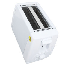 2-Scheiben-Toaster aus Edelstahl mit Krümelschublade und 6 Bräunungsstufen, 220 V