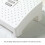 Comfortable White Plastic Footrest Stool 39.5x28cm with Massage Roller 4