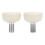 Rubber Inline Skate Toe Stops 2pcs Lightweight 5.5x6cm Replacement 3