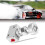 Bromsproportioneringsventil Universal Motorsport Bromsavstängningsventil Tryckregulator Silver 4