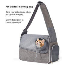 Ademende draagtas voor kleine honden en katten, 0,4 kg, 42x19x28 cm
