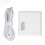 100W multiport galliumnitride oplader voor laptops, tablets en drones (wit) 2