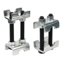 Set van 2 aluminium veerboosters voor 2,5-5 cm verhoging/verlaging van de auto-ophanging