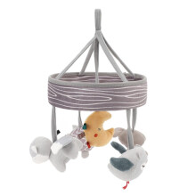 Sonajero giratorio de peluche para bebé, móvil para cuna, juguete colgante para cama y cochecito.