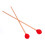 1 Pair Yarn Head Keyboard Marimba Mallets with Smooth Handles for Intermediate Player 1