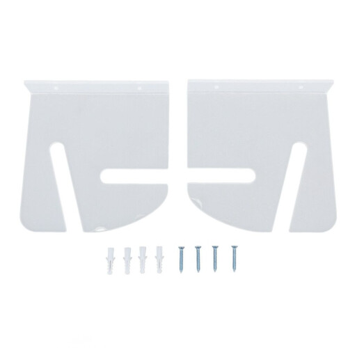 Acrylic Wall Mount Skateboard Rack, 17.5x17cm, Strong Load 2