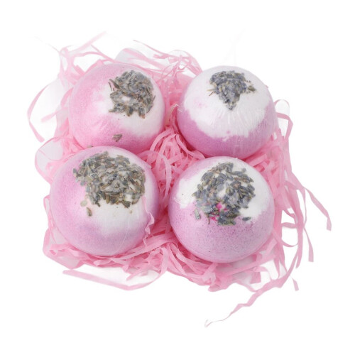 Aromatherapy Bubble Bath Balls 4PCS Moisturizing for Relaxation & Spa Use 1