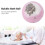 Aromatherapy Bubble Bath Balls 4PCS Moisturizing for Relaxation & Spa Use 4