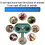 Easy Install Solar Powered Animal Repeller Ultrasonic & LED Lights 2