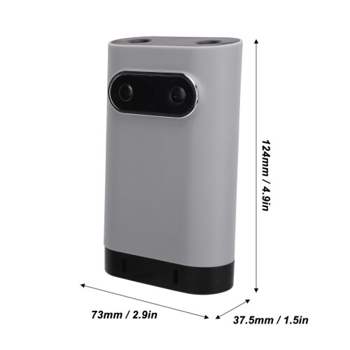 Vattenlös dubbelspraydiffusor grå 1200mAh eterisk olja luftdoftmaskin 1