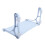 Cordless Cat Window Perch Hammock, 22.5kg Load, Blue, 55x33x32.5cm 1