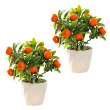 Levendige kunstmatige fruitboom - weelderige decoratie voor thuis, kantoor en meer.