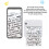 Portable Thermal Pocket Printer Black White Bluetooth for Students 4