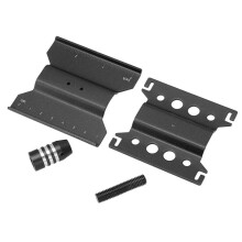 Soporte de trabajo para reparación de coches RC de 360 grados, aleación de aluminio, 1/18, 1/24, color