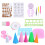 Kit completo per quilling con carta, strumenti, modelli e bordi 2
