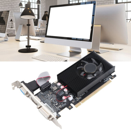 GPU da gioco 2 GB DDR3 PCI E 2560x1600 Ventola silenziosa Win 10/11/7/8