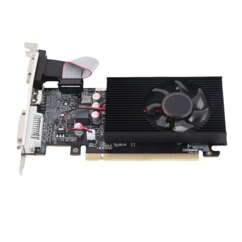 GPU da gioco 2 GB DDR3 PCI E 2560x1600 Ventola silenziosa Win 10/11/7/8 1