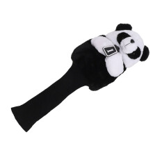 Funda de palo de golf de peluche de panda: fácil de limpiar y con protección acolchada