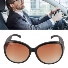 Draadloze Bluetooth-bril met snelle vertaling in 0,5 seconde, zwart design.