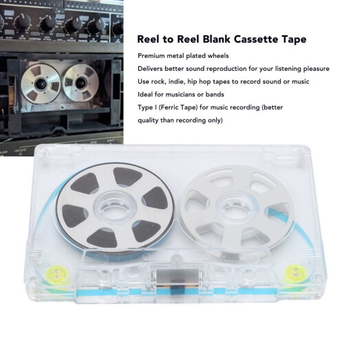 Transparente 46-Minuten-Tonkassette mit geringem Rauschen 2