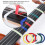 Vioolvingermarkeringstape van PVC, 5 kleuren, transparante markering 4