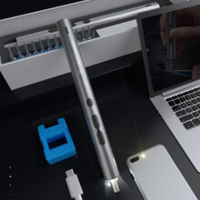 Draadloze mini-elektrische schroevendraaierset 28-in-1 met USB-C-poort