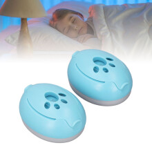 Geräuschunterdrückende Baby-Kopfhörer, verstellbar, weiches Kopfband, blau