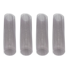 Juego de 4 mallas de acero inoxidable de 20 mm de grosor, agujeros de 1 mm, alambres de 0,4 mm, 210