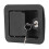 Premium Iron 140x108mm Paddle Lock for Toolboxes Doors & Trailers 1