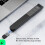 Wireless Presentation Clicker with Volume Control, 200mAh, 140x20x17mm 4