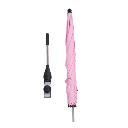 Parasol rose à pince pour poussette, 85 cm, grand format 2
