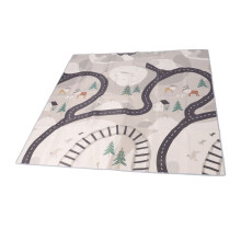Tapete para juegos de bebé de tela Oxford impermeable, 130 x 130 cm, antideslizante