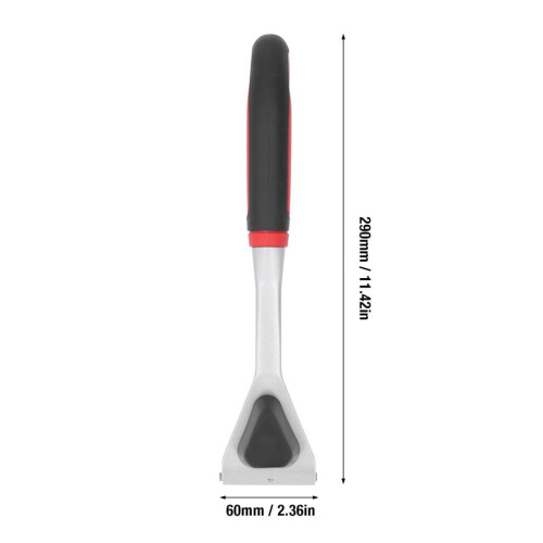 Carbide Scraper with TPR Handle, Ergonomic, Versatile Wall Paint Glue Tool 1