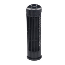Bladloze oscillerende torenventilator van 90 cm, 34 dB stil, 2 snelheden, USB, zwart