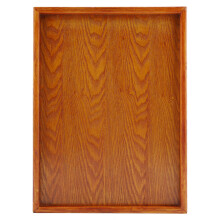 Bandeja rectangular de madera para servir té, material de madera multiusos, estilo elegante y sencillo para decoración del hogar y uso en la