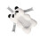Babybadkussen met ophanging, witte panda, antislip 1