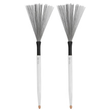 2 stuks drumborstels met dubbele kop, multifunctioneel, van esdoornhout