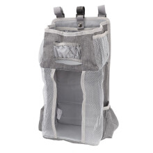 Hangende luierorganizer voor baby's, opbergtas voor wiegje, polyester, 45 cm x 23 cm