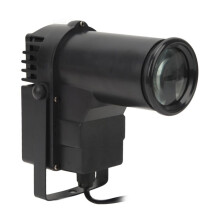 Foco de luz LED para escenario, bola de espejo DMX a todo color de 15,8 oz para fiesta de baile