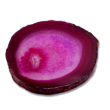 Coleção de Tapetes para Bebidas Geode, Fatias de Ágata de Beleza Natural Deslumbrante com Textura Natural, Design Exclusivo para Decoração