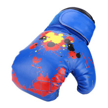 Boxhandschuhe für Babys, Mädchen und Jungen, Kinder, Schlagtraining, Kampfhandschuhe für Kinder (blau)