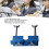 Heavy Duty Metal Trombone Mouthpiece Puller Blue Finish Instrument Tool 4