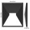 Rectangular Silicone Satellite Protective Case, Shockproof Cover, 30x26.4x8.1cm 2