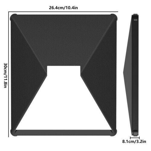 Rectangular Silicone Satellite Protective Case, Shockproof Cover, 30x26.4x8.1cm 1